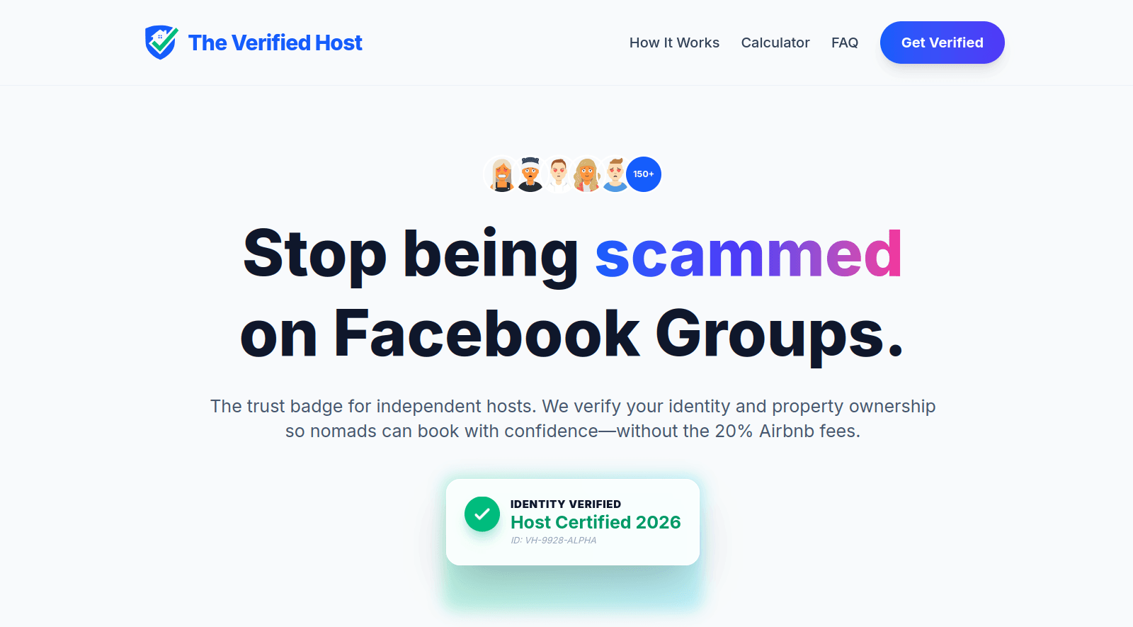 TheVerifiedHost screenshot