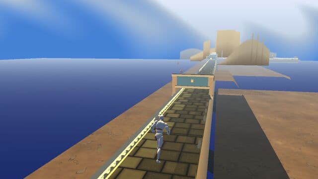 A slide obstacle in the clone