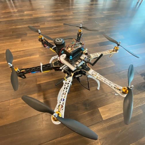 top view image