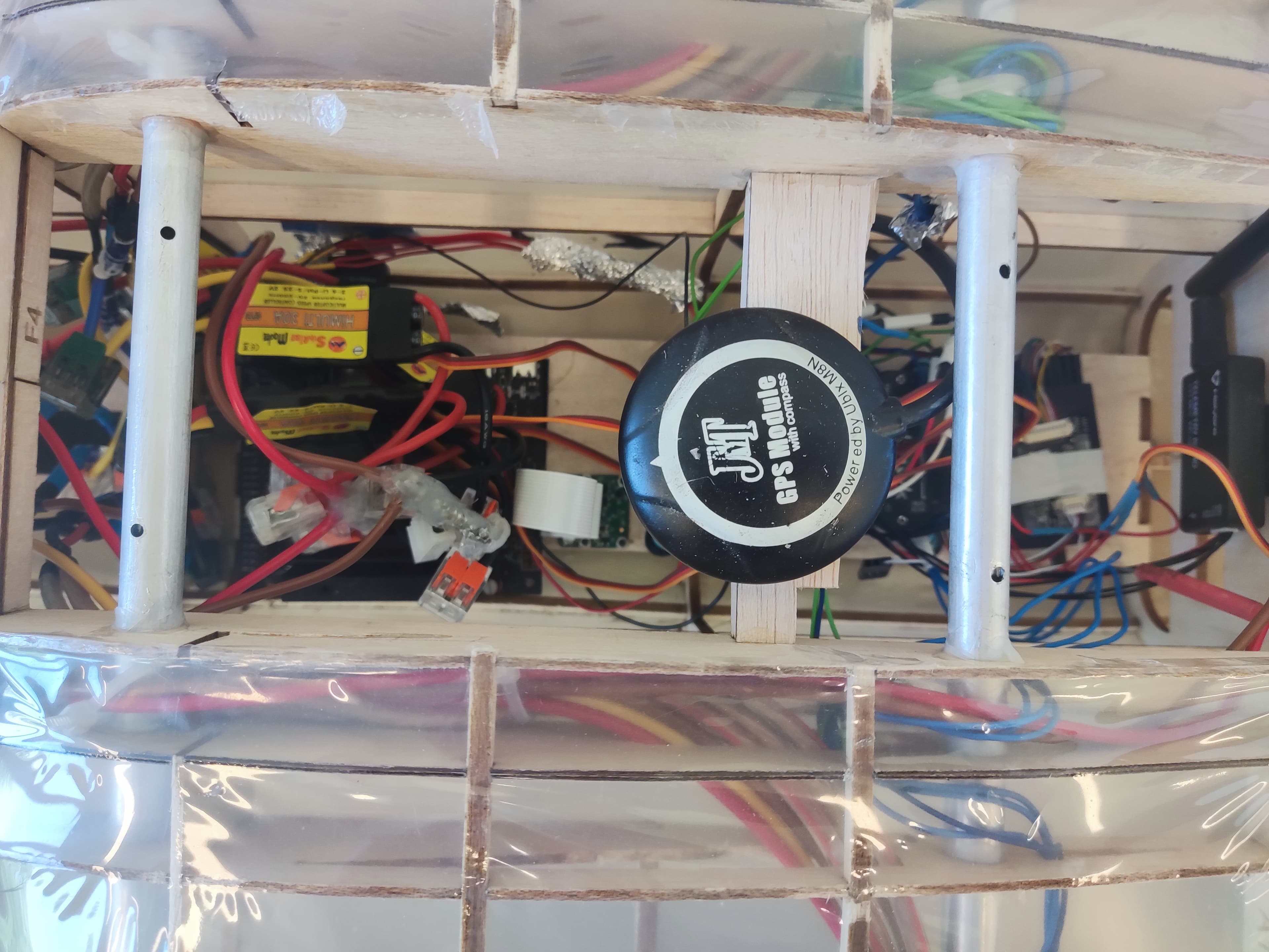 Laser cutted balsa parts